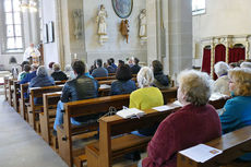 Dankgottesdienst der Kommunionkinder (Foto: Karl-Franz Thiede)